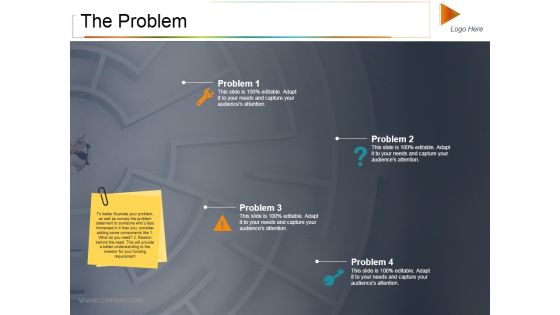The Problem Ppt PowerPoint Presentation Gallery Example Topics The Problem Ppt PowerPoint Presentation Gallery Example Topics