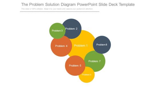 The Problem Solution Diagram Powerpoint Slide Deck Template The Problem Solution Diagram Powerpoint Slide Deck Template