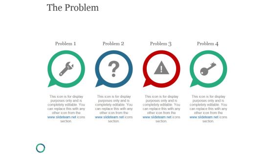 The Problem Template 2 Ppt PowerPoint Presentation Infographics