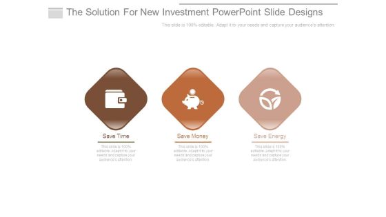 The Solution For New Investment Powerpoint Slide Designs The Solution For New Investment Powerpoint Slide Designs