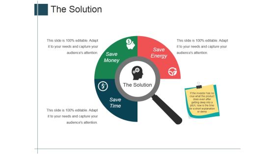 The Solution Ppt PowerPoint Presentation Portfolio Background