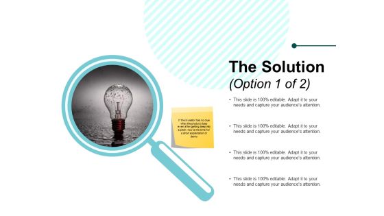 The Solution Ppt PowerPoint Presentation Slides Designs The Solution Ppt PowerPoint Presentation Slides Designs