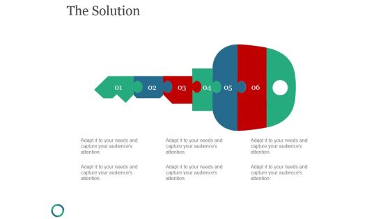 The Solution Template 1 Ppt PowerPoint Presentation Visuals