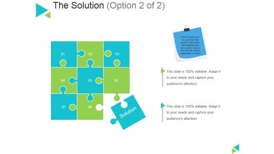 The Solution Template 2 Ppt PowerPoint Presentation Outline Example The Solution Template 2 Ppt PowerPoint Presentation Outline Example