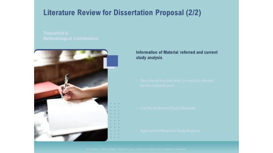 Thesis Literature Review For Dissertation Proposal Information Ppt Show Background Designs PDF Thesis Literature Review For Dissertation Proposal Information Ppt Show Background Designs PDF