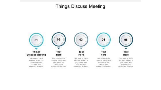Things Discuss Meeting Ppt PowerPoint Presentation Information Cpb Things Discuss Meeting Ppt PowerPoint Presentation Information Cpb