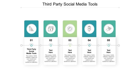 Third Party Social Media Tools Ppt PowerPoint Presentation Summary Show Cpb