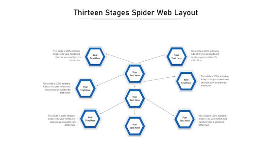 Thirteen Stages Spider Web Layout Ppt PowerPoint Presentation Gallery Background PDF Thirteen Stages Spider Web Layout Ppt PowerPoint Presentation Gallery Background PDF