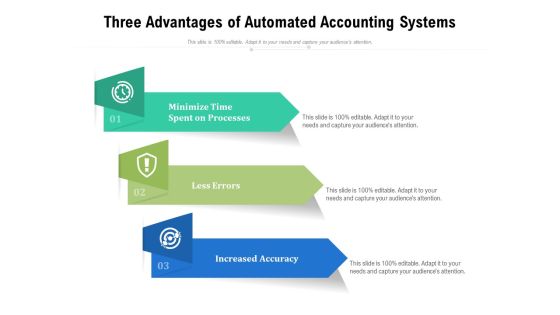 Three Advantages Of Automated Accounting Systems Ppt PowerPoint Presentation File Layout PDF Three Advantages Of Automated Accounting Systems Ppt PowerPoint Presentation File Layout PDF