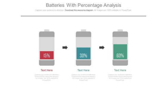Three Batteries As Growth Steps Powerpoint Slides Three Batteries As Growth Steps Powerpoint Slides