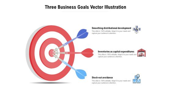 Three Business Goals Vector Illustration Ppt PowerPoint Presentation Ideas Grid PDF Three Business Goals Vector Illustration Ppt PowerPoint Presentation Ideas Grid PDF