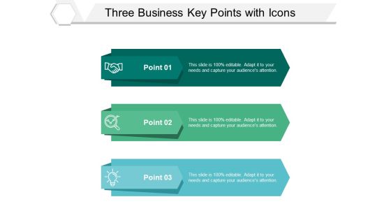 Three Business Key Points With Icons Ppt PowerPoint Presentation Icon Graphics Download Three Business Key Points With Icons Ppt PowerPoint Presentation Icon Graphics Download