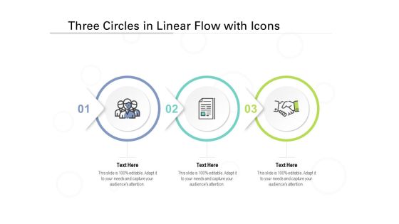 Three Circles In Linear Flow With Icons Ppt PowerPoint Presentation Infographics Microsoft Three Circles In Linear Flow With Icons Ppt PowerPoint Presentation Infographics Microsoft