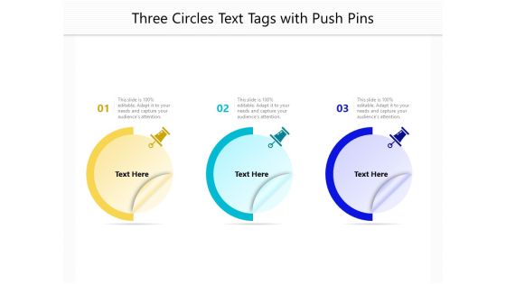 Three Circles Text Tags With Push Pins Ppt PowerPoint Presentation Slides Smartart PDF Three Circles Text Tags With Push Pins Ppt PowerPoint Presentation Slides Smartart PDF