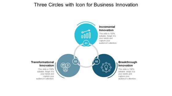 Three Circles With Icon For Business Innovation Ppt PowerPoint Presentation Ideas Graphics Download Three Circles With Icon For Business Innovation Ppt PowerPoint Presentation Ideas Graphics Download