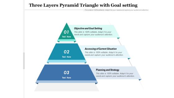 Three Layers Pyramid Triangle With Goal Setting Ppt PowerPoint Presentation Infographic Template Guide PDF Three Layers Pyramid Triangle With Goal Setting Ppt PowerPoint Presentation Infographic Template Guide PDF