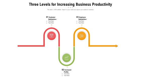 Three Levels For Increasing Business Productivity Ppt Model Clipart Images PDF Three Levels For Increasing Business Productivity Ppt Model Clipart Images PDF