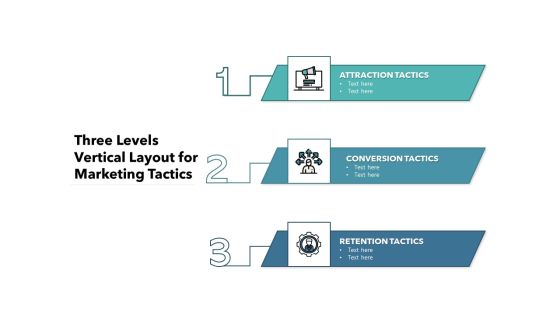 Three Levels Vertical Layout For Marketing Tactics Ppt PowerPoint Presentation Show Portfolio PDF Three Levels Vertical Layout For Marketing Tactics Ppt PowerPoint Presentation Show Portfolio PDF