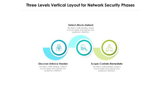 Three Levels Vertical Layout For Network Security Phases Ppt PowerPoint Presentation Portfolio Background Designs PDF Three Levels Vertical Layout For Network Security Phases Ppt PowerPoint Presentation Portfolio Background Designs PDF