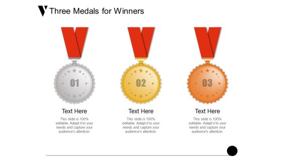 Three Medals For Winners Ppt PowerPoint Presentation Infographic Template Professional Three Medals For Winners Ppt PowerPoint Presentation Infographic Template Professional