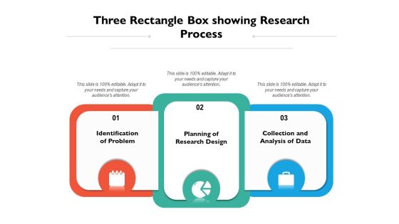 Three Rectangle Box Showing Research Process Ppt PowerPoint Presentation Outline Gallery PDF Three Rectangle Box Showing Research Process Ppt PowerPoint Presentation Outline Gallery PDF