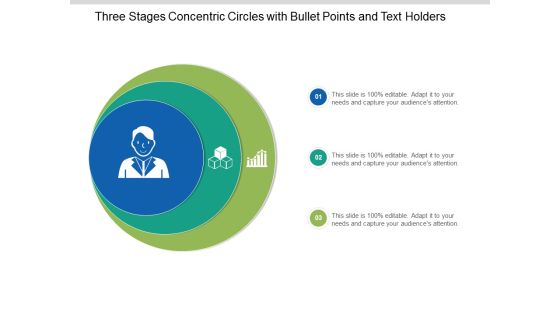Three Stages Concentric Circles With Bullet Points And Text Holders Ppt Powerpoint Presentation Icon Files Three Stages Concentric Circles With Bullet Points And Text Holders Ppt Powerpoint Presentation Icon Files