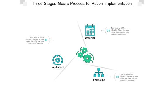 Three Stages Gears Process For Action Implementation Ppt Powerpoint Presentation File Templates Three Stages Gears Process For Action Implementation Ppt Powerpoint Presentation File Templates