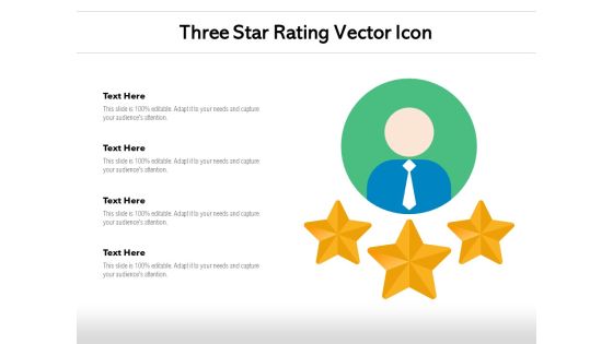 Three Star Rating Vector Icon Ppt PowerPoint Presentation Summary Vector PDF Three Star Rating Vector Icon Ppt PowerPoint Presentation Summary Vector PDF