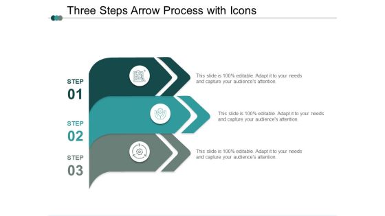 Three Steps Arrow Process With Icons Ppt PowerPoint Presentation Pictures Picture Three Steps Arrow Process With Icons Ppt PowerPoint Presentation Pictures Picture