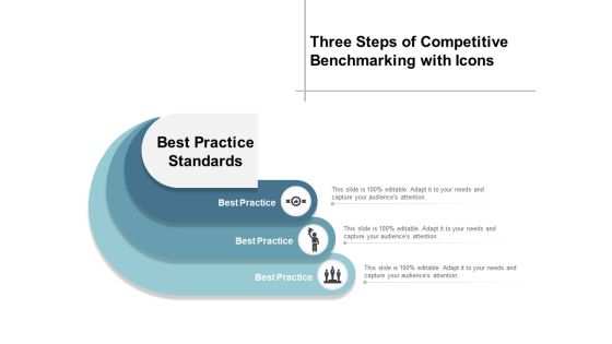 Three Steps Of Competitive Benchmarking With Icons Ppt Powerpoint Presentation Portfolio Show Three Steps Of Competitive Benchmarking With Icons Ppt Powerpoint Presentation Portfolio Show