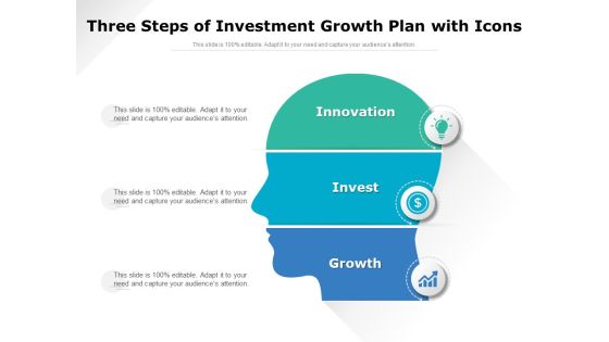Three Steps Of Investment Growth Plan With Icons Ppt PowerPoint Presentation Gallery Example PDF Three Steps Of Investment Growth Plan With Icons Ppt PowerPoint Presentation Gallery Example PDF