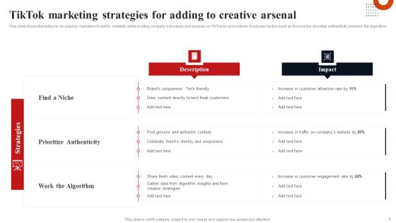 Tiktok Marketing Strategies For Adding To Creative Arsenal Download PDF Tiktok Marketing Strategies For Adding To Creative Arsenal Download PDF