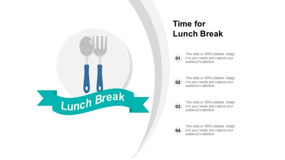 Time For Lunch Break Ppt PowerPoint Presentation Pictures Topics Time For Lunch Break Ppt PowerPoint Presentation Pictures Topics
