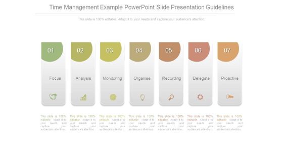 Time Management Example Powerpoint Slide Presentation Guidelines
