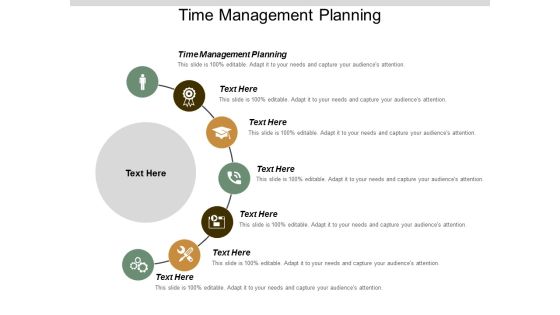 Time Management Planning Ppt Powerpoint Presentation Summary Example Introduction Cpb