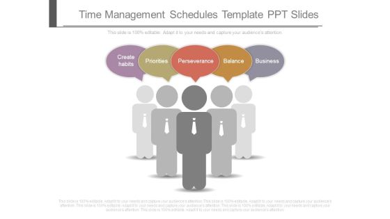Time Management Schedules Template Ppt Slides Time Management Schedules Template Ppt Slides