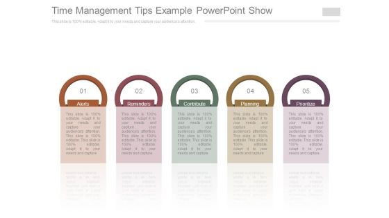Time Management Tips Example Powerpoint Show Time Management Tips Example Powerpoint Show
