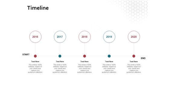Timeline 2016 To 2020 Ppt PowerPoint Presentation Portfolio Deck Timeline 2016 To 2020 Ppt PowerPoint Presentation Portfolio Deck