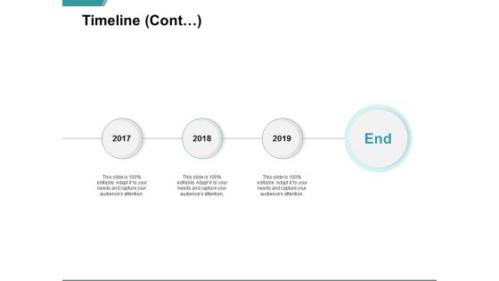Timeline Cont Three Year Process Ppt PowerPoint Presentation Summary Design Templates