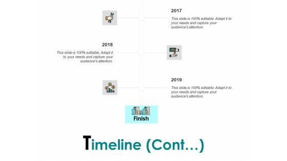 Timeline Cont Years Roadmap Ppt PowerPoint Presentation Layouts Icon