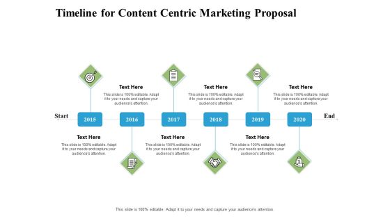 Timeline For Content Centric Marketing Proposal Ppt PowerPoint Presentation Model Format Timeline For Content Centric Marketing Proposal Ppt PowerPoint Presentation Model Format