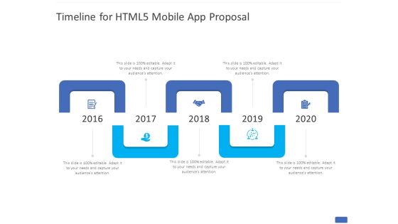 Timeline For HTML5 Mobile App Proposal Ppt PowerPoint Presentation Inspiration Icons PDF Timeline For HTML5 Mobile App Proposal Ppt PowerPoint Presentation Inspiration Icons PDF