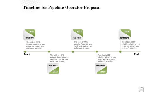 Timeline For Pipeline Operator Proposal Ppt PowerPoint Presentation Infographic Template Pictures Timeline For Pipeline Operator Proposal Ppt PowerPoint Presentation Infographic Template Pictures
