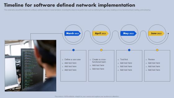Timeline For Software Defined Network Implementation Ppt Good PDF Timeline For Software Defined Network Implementation Ppt Good PDF