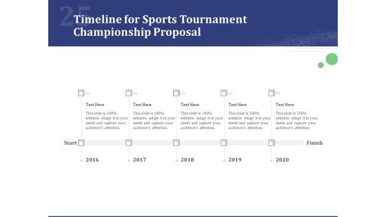 Timeline For Sports Tournament Championship Proposal Ppt File Topics PDF Timeline For Sports Tournament Championship Proposal Ppt File Topics PDF