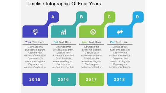 Timeline Infographic Of Four Years Powerpoint Templates Timeline Infographic Of Four Years Powerpoint Templates