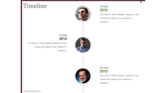 Timeline Template 2 Ppt PowerPoint Presentation Show