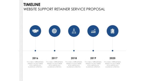 Timeline Website Support Retainer Service Proposal Ppt PowerPoint Presentation Model Layout Timeline Website Support Retainer Service Proposal Ppt PowerPoint Presentation Model Layout