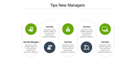 Tips New Managers Ppt PowerPoint Presentation Gallery File Formats Cpb