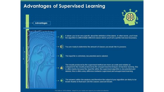Tools And Techniques Of Machine Learning Advantages Of Supervised Learning Ppt Model Layout PDF Tools And Techniques Of Machine Learning Advantages Of Supervised Learning Ppt Model Layout PDF